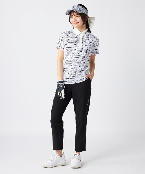 FILA GOLF(フィラゴルフ )の「【FILA GOLF:フィラゴルフ】レディースクロップドパンツ 冷感機能 ゴルフ(その他パンツ・レディース・ネイビー/ブラック/ホワイト/ライトグレー・SMALL/MEDIUM/LARGE/X-LARGE)」の18枚目の写真