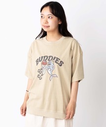 6.2oz ピグメントBUDDIESビッグTEE