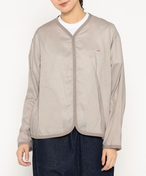Women's Linen Polyester Cloth Shirt Cardigan（シャツ/ブラウス