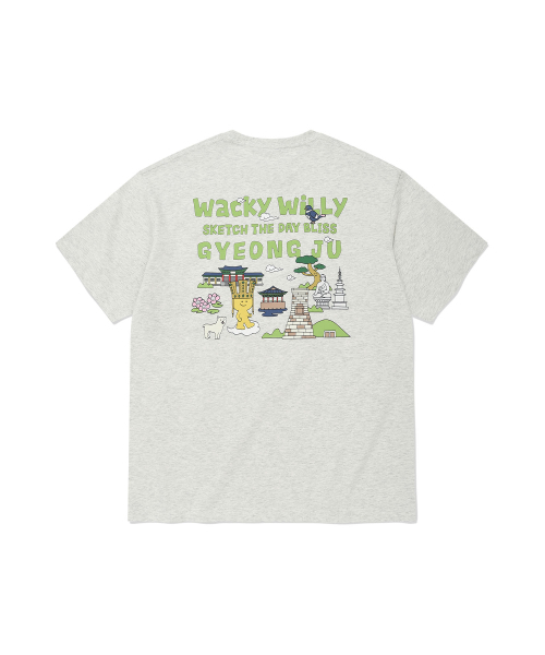 Wacky WiLLy(ワッキーウィリー)の「キキトラベルシリーズ競技Tシャツライトグレー(Tシャツ/カットソー・レディース・その他・SMALL/MEDIUM/LARGE/X-LARGE)」の1枚目の写真