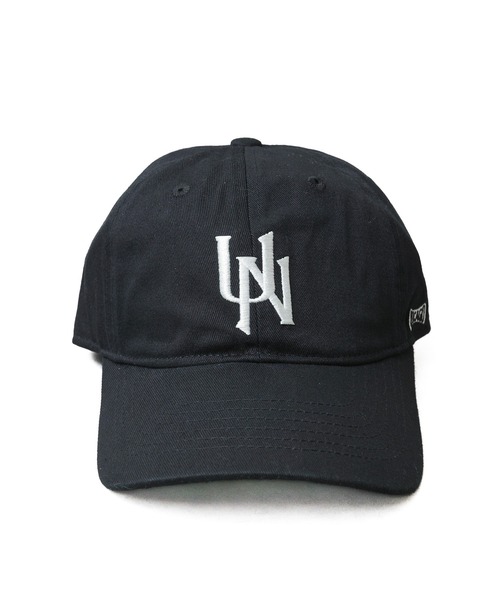 UNIVERSAL OVERALL（ユニバーサルオーバーオール）の「●UNIVERSAL OVERALL●UN LOGO CAP（キャップ・メンズ・ブラック・FREE）」の6枚目の写真