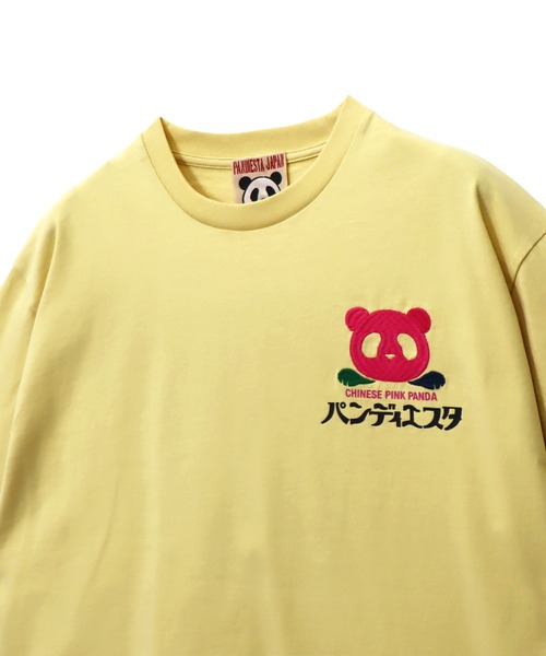 PANDIESTA(パンディエスタ)の「小籠包パンダTシャツ(M2)(Tシャツ/カットソー・メンズ・ホワイト/クリーム/ブラック・M/L/XL/XXL)」の21枚目の写真