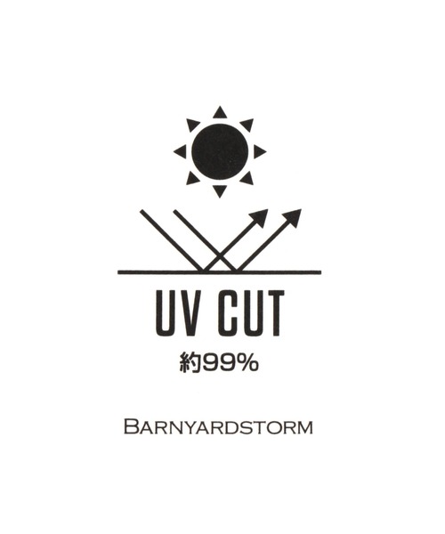 BARNYARDSTORM(バンヤードストーム)の「BARNYARDSTORM / UVブローフレームグラス【UVカット】(メガネ・レディース・ブラック・FREE)」の7枚目の写真