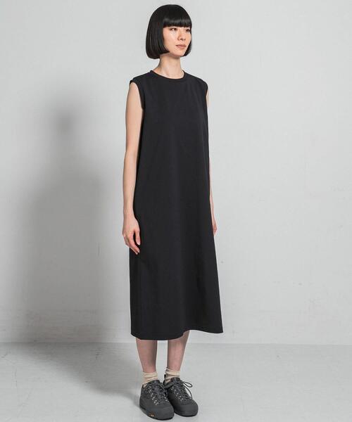 EKAL(エカル)の「『UVカット/吸水速乾』DRY OUT SLEEVLESS ONEPIECE(ワンピース・レディース・アイボリー/ネイビー/ブラウン/ピンク・ONE)」の10枚目の写真