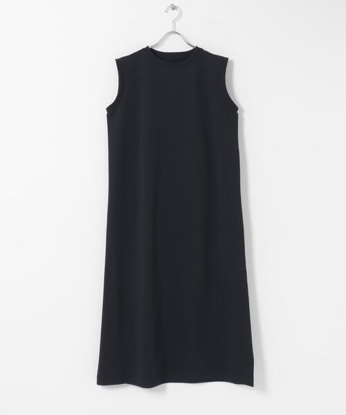 EKAL(エカル)の「『UVカット/吸水速乾』DRY OUT SLEEVLESS ONEPIECE(ワンピース・レディース・アイボリー/ネイビー/ブラウン/ピンク・ONE)」の9枚目の写真