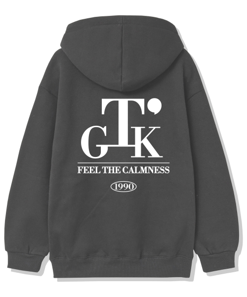 TI.GLAKE(ティーグレイク)の「セリフティ 起毛フードパーカー ダークグレー(パーカー・レディース・その他・X-LARGE/XX-LARGE/LARGE)」の2枚目の写真