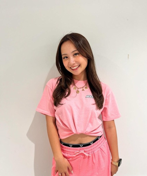 ROXY(ロキシー)の「ROXY SURF SOUL S/S TEE Tシャツ 【2026年夏モデル】(Tシャツ/カットソー・レディース・ブルー/ブラック/ホワイト/ピンク・LARGE/MEDIUM/SMALL)」の4枚目の写真