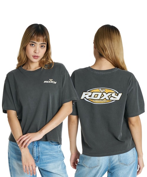 ROXY(ロキシー)の「ROXY SURF SOUL S/S TEE Tシャツ 【2026年夏モデル】(Tシャツ/カットソー・レディース・ブルー/ブラック/ホワイト/ピンク・LARGE/MEDIUM/SMALL)」の2枚目の写真