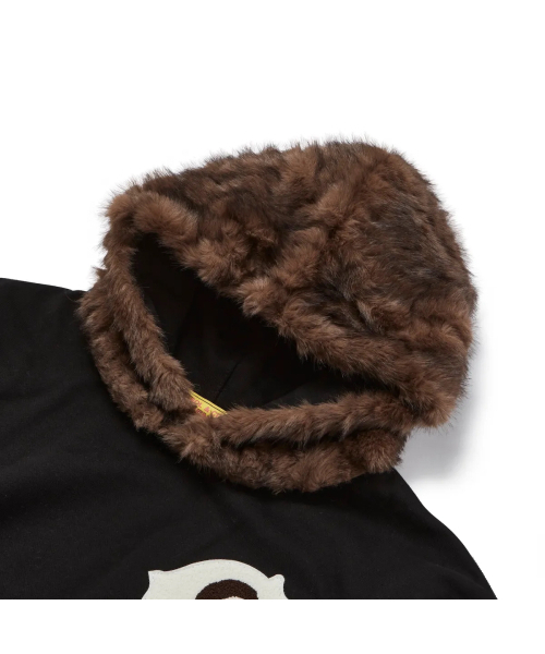 GARMENTS FAB（ガーメンツファブ）の「Old English Fur Hoodie (BLACK)（パーカー・レディース・その他・MEDIUM/LARGE）」の6枚目の写真
