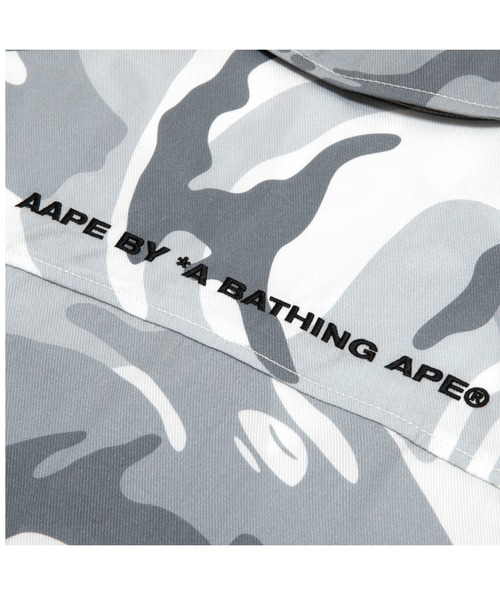 AAPE BY A BATHING APE（エーエイプバイアベイシングエイプ）の「AAPE MAIN SHORT SLEEVE SHIRT(camouflage)（シャツ/ブラウス・メンズ・ブルー系その他2/ホワイト系その他・LARGE/X-LARGE/MEDIUM/SMALL）」の6枚目の写真