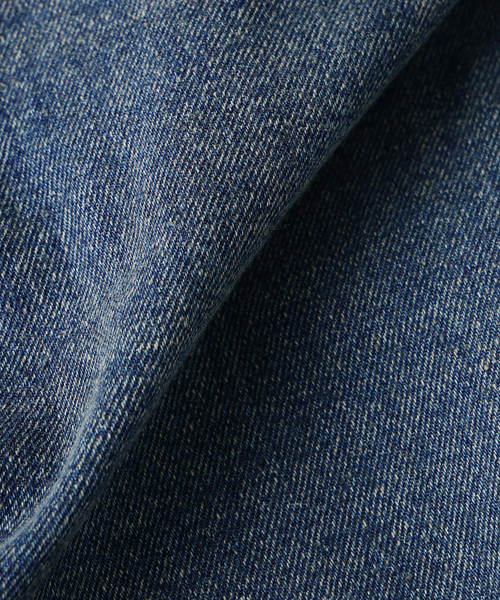 JOURNAL STANDARD relume（ジャーナルスタンダード　レリューム）の「クラフトデニム ワイドパンツ 12OZ（デニムパンツ・メンズ・ブルー/ブラックミックス/ブルー系その他・MEDIUM/LARGE）」の15枚目の写真