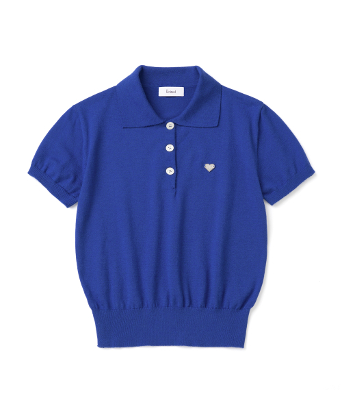 KNITTED(ニッティド)の「(W) ベーシックエッセンシャルウォッシャブルカラー ニット コバルトブルー(ニット/セーター・レディース・その他・FREE)」の2枚目の写真