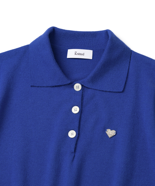 KNITTED(ニッティド)の「(W) ベーシックエッセンシャルウォッシャブルカラー ニット コバルトブルー(ニット/セーター・レディース・その他・FREE)」の3枚目の写真