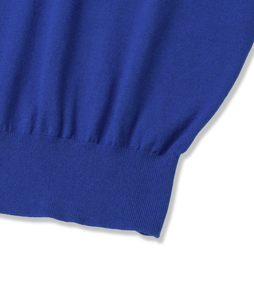 KNITTED(ニッティド)の「(W) ベーシックエッセンシャルウォッシャブルカラー ニット コバルトブルー(ニット/セーター・レディース・その他・FREE)」の6枚目の写真