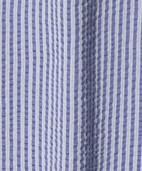A DAY IN THE LIFE UNITED ARROWS(アデイインザライフユナイテッドアローズ)の「シルケット サッカー リラックス カットソー-吸水速乾-<A DAY IN THE LIFE>(Tシャツ/カットソー・メンズ・その他1/ホワイト/ネイビー・L/M)」の11枚目の写真