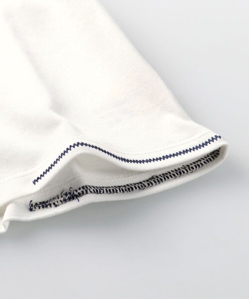 aBity select(アビティセレクト)の「【aBity select./アビティセレクト】サガラ刺繍フラワー半袖Tシャツ(Tシャツ/カットソー・キッズ・オフホワイト/マスタード/ブルー・130/110/100/120/90)」の12枚目の写真