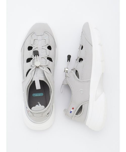 le coq sportif(ルコックスポルティフ)の「【le coq sportif】LCS LORRAINE SS(スニーカー・レディース・グレー・23.5/24/25/24.5/23)」の3枚目の写真