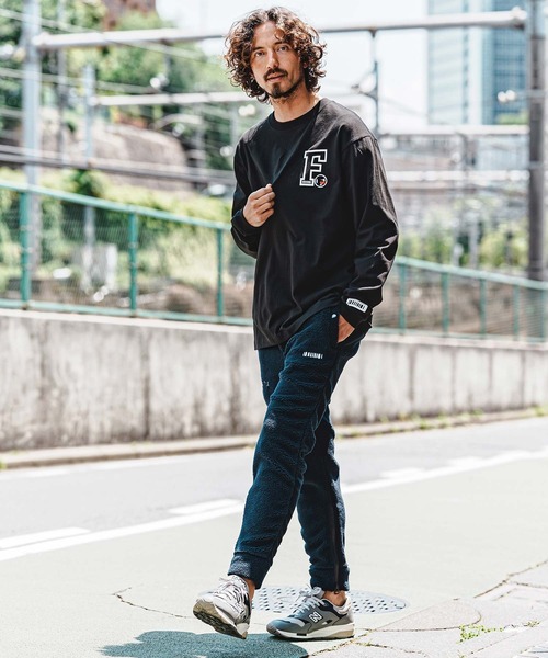 felkod(フィルコッド)の「mlt5731- Chenille Patch 6oz Long Sleeve Tee ロングスリーブTシャツ(F26A260)(Tシャツ/カットソー・メンズ・ホワイト/ネイビー/ブラック・S/M/L/XL)」の6枚目の写真