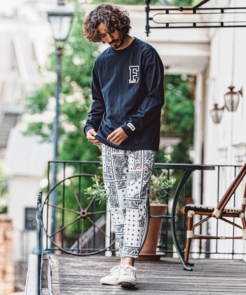 felkod(フィルコッド)の「mlt5731- Chenille Patch 6oz Long Sleeve Tee ロングスリーブTシャツ(F26A260)(Tシャツ/カットソー・メンズ・ホワイト/ネイビー/ブラック・S/M/L/XL)」の13枚目の写真