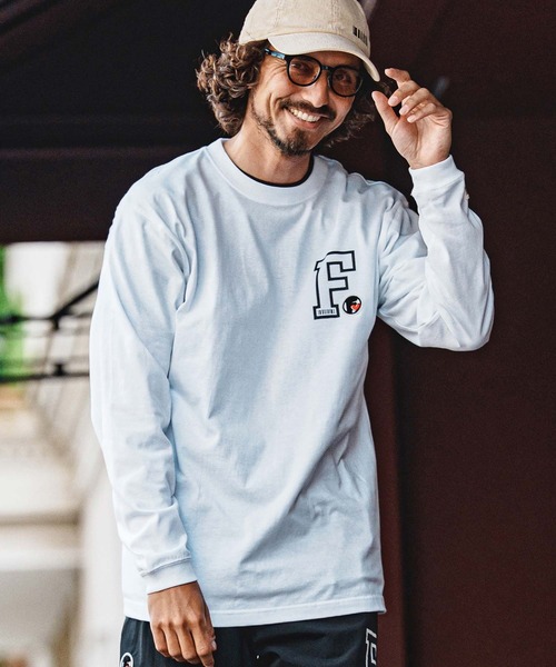 felkod(フィルコッド)の「mlt5731- Chenille Patch 6oz Long Sleeve Tee ロングスリーブTシャツ(F26A260)(Tシャツ/カットソー・メンズ・ホワイト/ネイビー/ブラック・S/M/L/XL)」の14枚目の写真