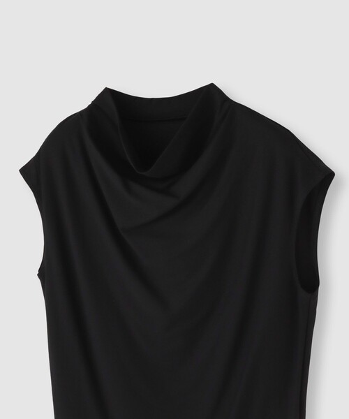 allureville（アルアバイル）の「ハイカラープルオーバー（Tシャツ/カットソー・レディース・オフホワイト/ブラック・2）」の6枚目の写真