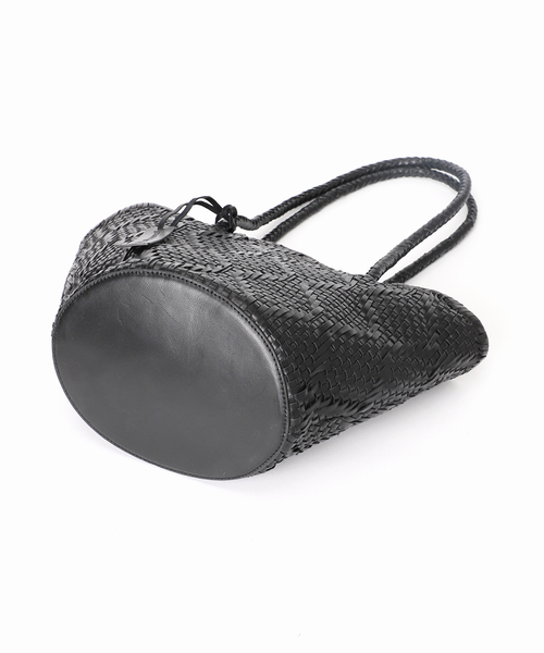 Spick & Span（スピックアンドスパン）の「《追加2》Bagmati/バグマティ レザーメッシュバッグ（トートバッグ・レディース・ブラック・FREE）」の10枚目の写真