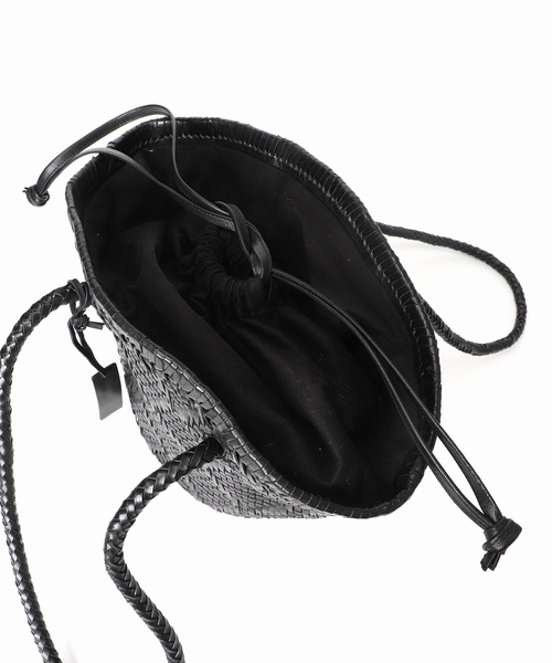 Spick & Span（スピックアンドスパン）の「《追加2》Bagmati/バグマティ レザーメッシュバッグ（トートバッグ・レディース・ブラック・FREE）」の11枚目の写真