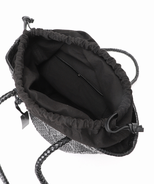 Spick & Span（スピックアンドスパン）の「《追加2》Bagmati/バグマティ レザーメッシュバッグ（トートバッグ・レディース・ブラック・FREE）」の13枚目の写真