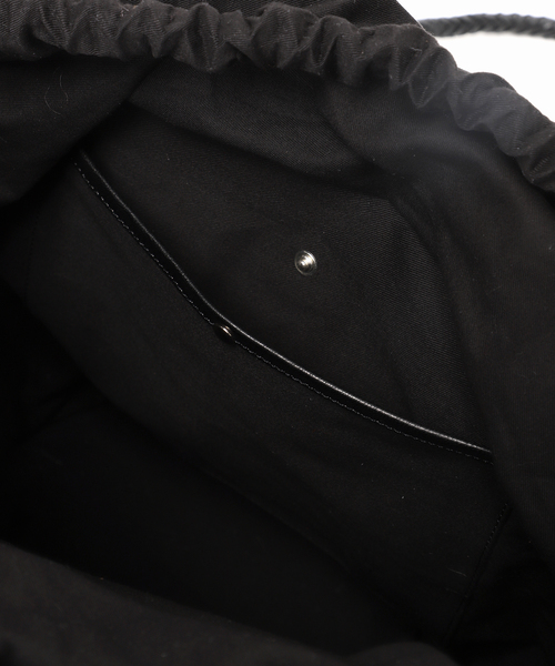 Spick & Span（スピックアンドスパン）の「《追加2》Bagmati/バグマティ レザーメッシュバッグ（トートバッグ・レディース・ブラック・FREE）」の15枚目の写真