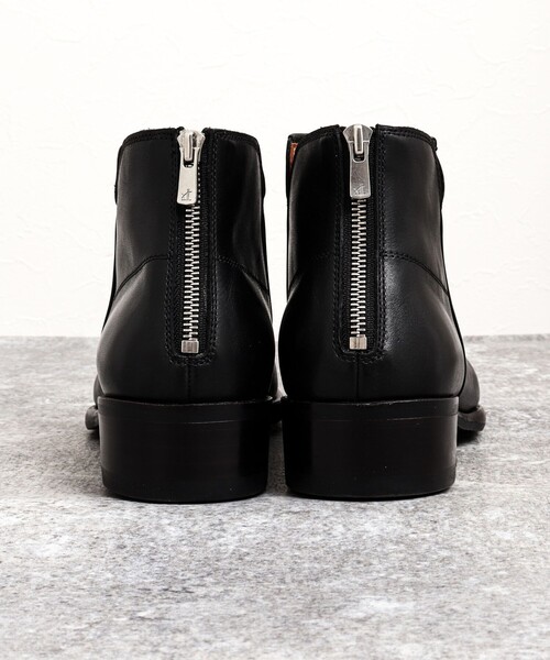 EARLE(アール)の「【EARLE/アール】ER2202 Back Zip Short Boots(ブーツ・メンズ・ブラック・43/42/41)」の12枚目の写真