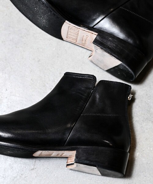 EARLE(アール)の「【EARLE/アール】ER2202 Back Zip Short Boots(ブーツ・メンズ・ブラック・43/42/41)」の16枚目の写真