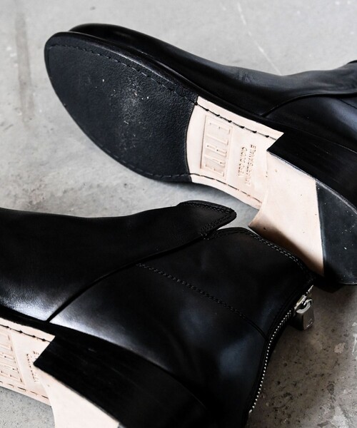 EARLE(アール)の「【EARLE/アール】ER2202 Back Zip Short Boots(ブーツ・メンズ・ブラック・43/42/41)」の17枚目の写真