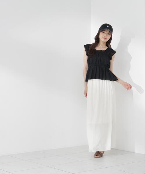 PROPORTION BODY DRESSING(プロポーションボディドレッシング)の「ギャザーブラウス / 1216210700(シャツ/ブラウス・レディース・ホワイト系その他/ピンク/ブラック・FREE)」の10枚目の写真