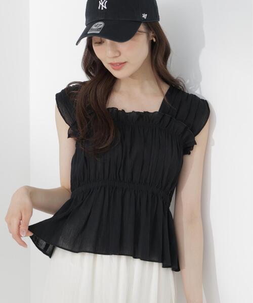 PROPORTION BODY DRESSING(プロポーションボディドレッシング)の「ギャザーブラウス / 1216210700(シャツ/ブラウス・レディース・ホワイト系その他/ピンク/ブラック・FREE)」の11枚目の写真