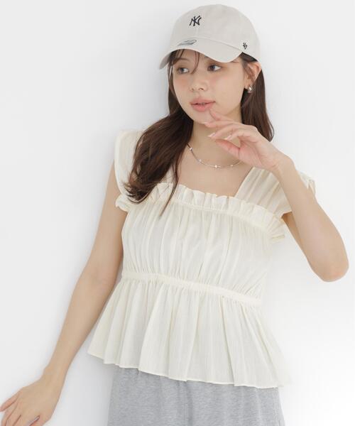 PROPORTION BODY DRESSING(プロポーションボディドレッシング)の「ギャザーブラウス / 1216210700(シャツ/ブラウス・レディース・ホワイト系その他/ピンク/ブラック・FREE)」の14枚目の写真