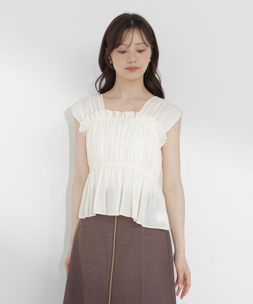 PROPORTION BODY DRESSING(プロポーションボディドレッシング)の「ギャザーブラウス / 1216210700(シャツ/ブラウス・レディース・ホワイト系その他/ピンク/ブラック・FREE)」の19枚目の写真