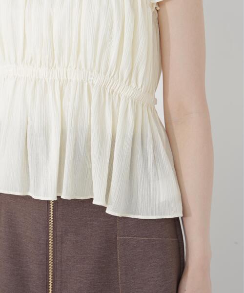 PROPORTION BODY DRESSING(プロポーションボディドレッシング)の「ギャザーブラウス / 1216210700(シャツ/ブラウス・レディース・ホワイト系その他/ピンク/ブラック・FREE)」の13枚目の写真