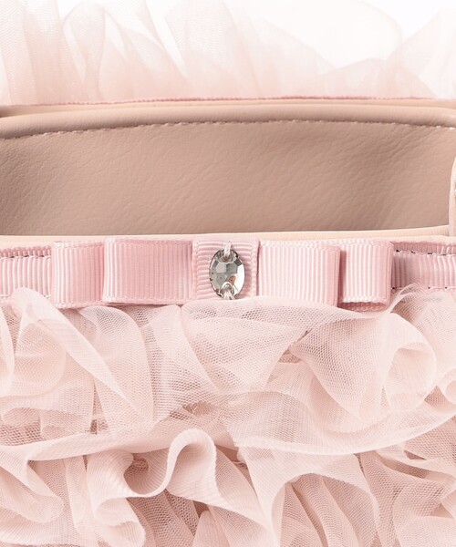 TO BE CHIC(トゥー ビー シック)の「チュールフリルバッグ(ハンドバッグ・レディース・ベージュ系その他4/ピンク系その他2・FREE)」の13枚目の写真