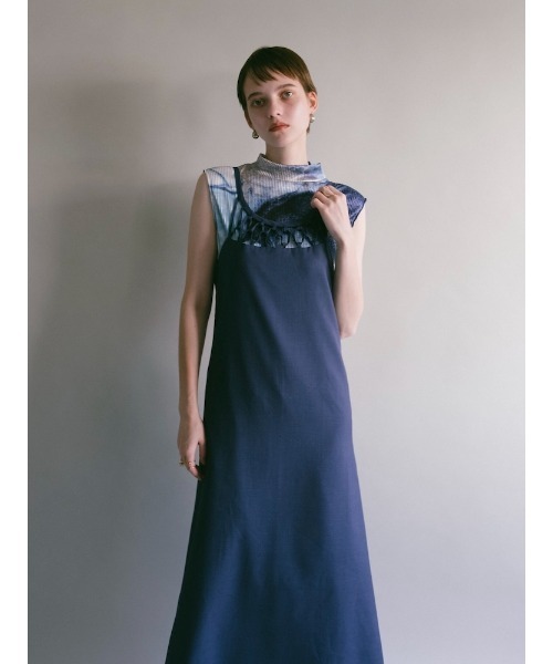 sahara(サハラ)の「Art Print Sleeveless Top(Tシャツ/カットソー・レディース・ブルー/ブラック/ライトブルー・FREE)」の19枚目の写真