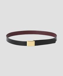 YLEVE（イレーヴ）の「YLEVE / LEATHER BUCKLED BELT（ベルト）」