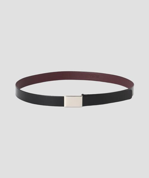YLEVE(イレーヴ)の「YLEVE / LEATHER BUCKLED BELT(ベルト・レディース・ブラック/ブラック系その他・FREE)」の2枚目の写真
