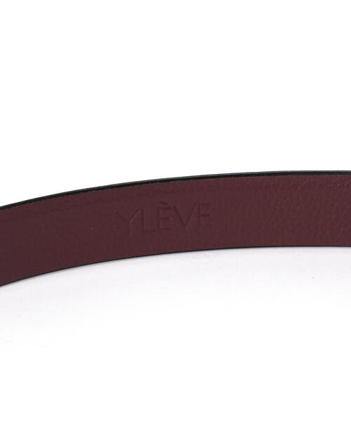 YLEVE(イレーヴ)の「YLEVE / LEATHER BUCKLED BELT(ベルト・レディース・ブラック/ブラック系その他・FREE)」の6枚目の写真