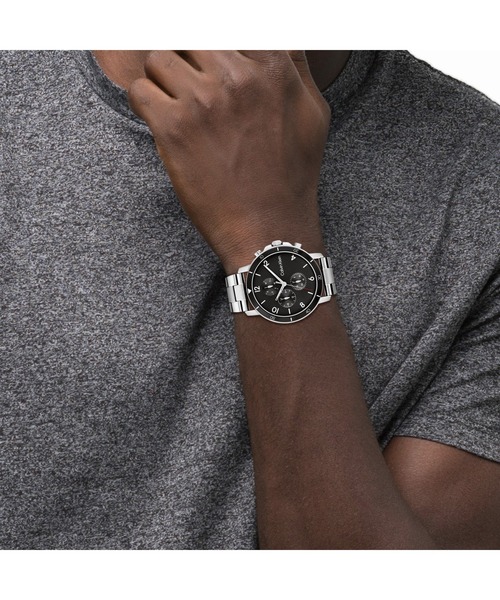 Calvin Klein(カルバン・クライン)の「【Calvin Klein】 カルバンクライン GAUGE SPORT メンズ ウォッチ(アナログ腕時計・メンズ・シルバー・FREE)」の5枚目の写真