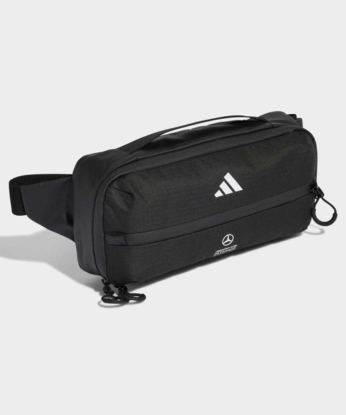 adidas(アディダス)の「メルセデスAMGペトロナスフォーミュラ1エンジニア&マーケティングウエストバッグ / アディダス adidas(ボディバッグ/ウエストポーチ・メンズ・ブラック・FREE)」の3枚目の写真