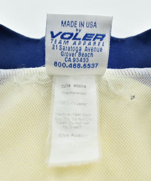 VINTAGE（ヴィンテージ）の「【USED】90’s Voler サイクリング ゲームシャツ USA製（シャツ/ブラウス・メンズ・イエロー・LARGE）」の6枚目の写真