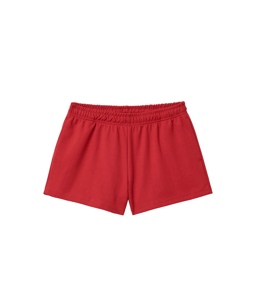 RENSE（レンセ）の「Wide Sweat Shorts Red（スウェットパンツ・レディース・その他・OS）」の3枚目の写真