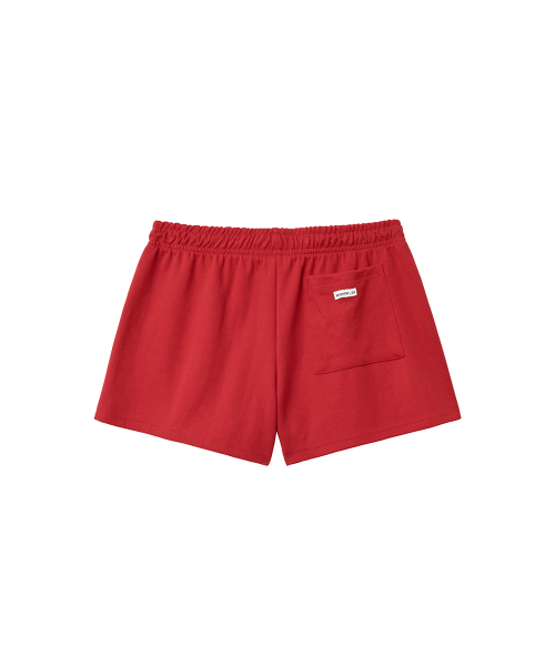 RENSE（レンセ）の「Wide Sweat Shorts Red（スウェットパンツ・レディース・その他・OS）」の4枚目の写真