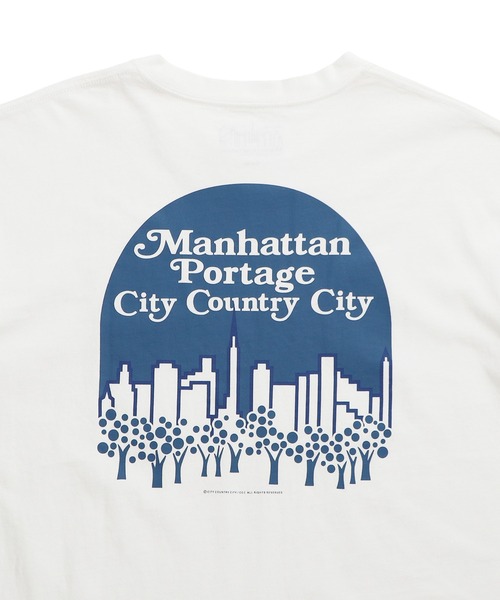 Manhattan Portage(マンハッタンポーテージ)の「S/S PRINT TEE CCC(Tシャツ/カットソー・メンズ・ブラック/ホワイト・X-LARGE/SMALL/MEDIUM/LARGE)」の6枚目の写真