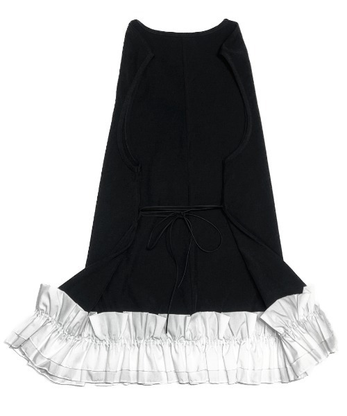 CRYSTAL BALL(クリスタルボール)の「Gathered Hem Sleeveless Tops(Tシャツ/カットソー・レディース・ベージュ/ブラック・FREE)」の16枚目の写真