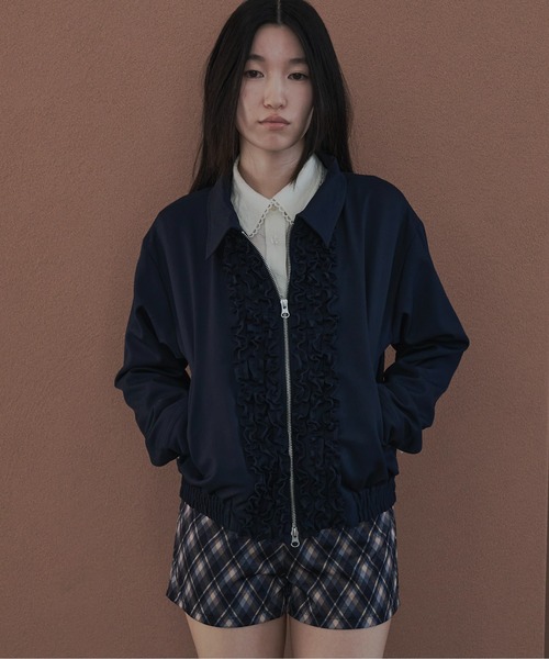 FEKETE(フェケテ)の「back zip-up compact shorts / タイトショートパンツ(その他パンツ・レディース・ブラック/ミント/ネイビー・LARGE/MEDIUM/SMALL)」の19枚目の写真